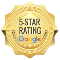 5 Star Ratings on Google